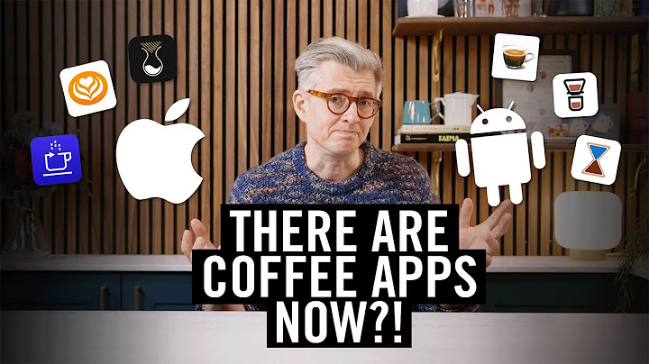 James Hoffmann’s video ‘Phone Apps For (Weird) Coffee People’